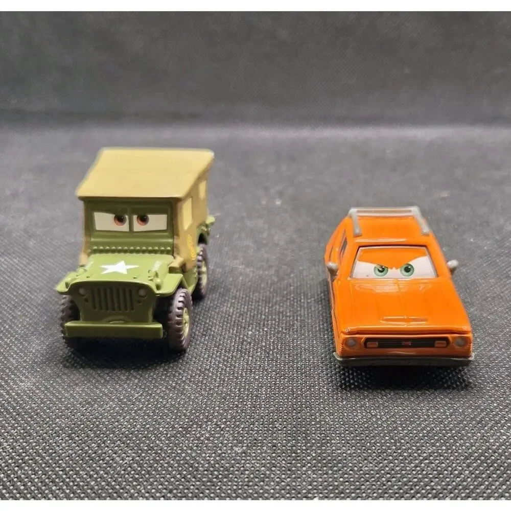 Disney Pixar Cars Mattel Sarge & Grem Gremlin Diecast Vehicle Figure Car Toy Lot